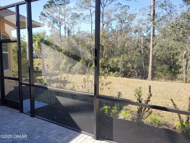 580 Barefoot Life Ln, Daytona Beach, FL 32124 - view of unfurnished sunroom