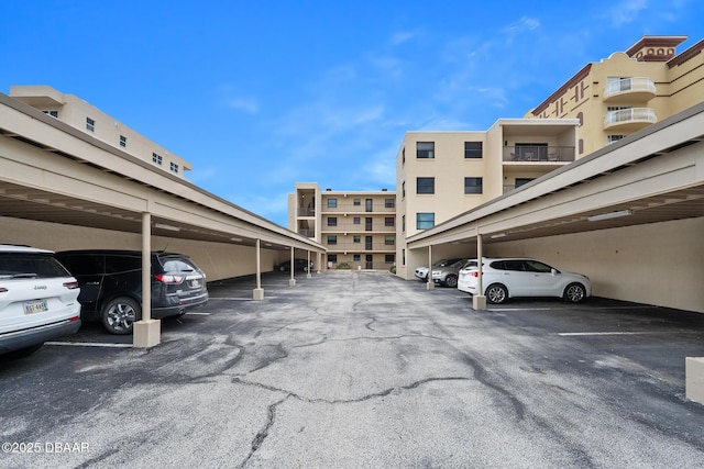 3807 S Atlantic Ave Unit 203, Daytona Beach, FL 32118 - view of covered parking lot