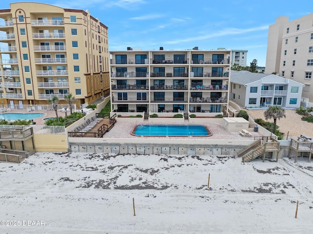 3807 S Atlantic Ave Unit 203, Daytona Beach, FL 32118 - view of community pool