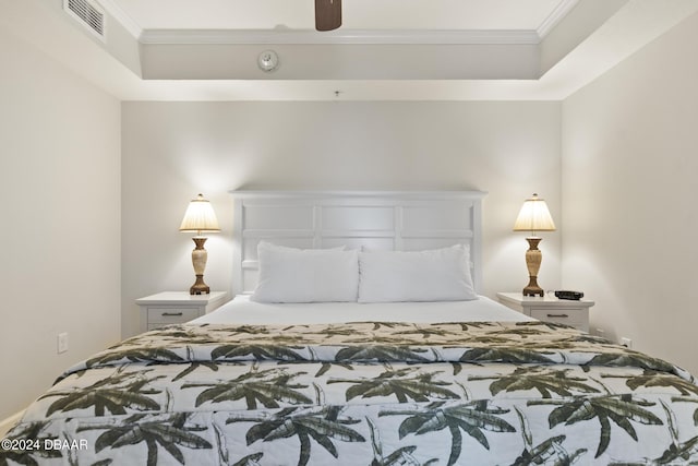 200 Ocean Crest Dr Unit 705, Palm Coast, FL 32137 - bedroom featuring ornamental molding