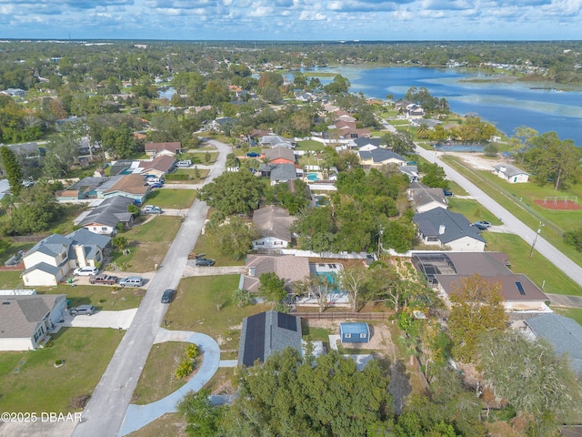 991 Dawson Dr, Deltona, FL 32725 - aerial view of property's location with a nearby body of water and nearby suburban area