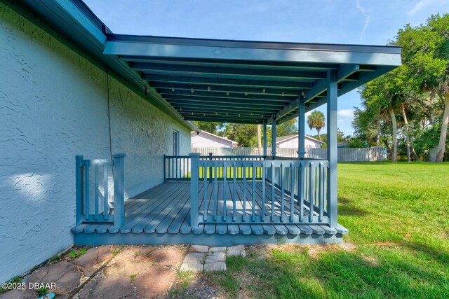 909 Northbrook Dr, Ormond Beach, FL 32174 - view of deck