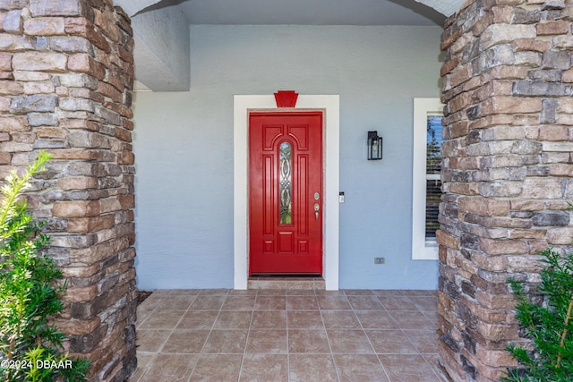 view of property entrance