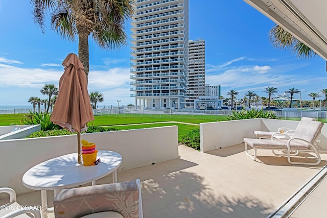 901 S Atlantic Ave Unit 102, Ormond Beach, FL 32176 - view of patio