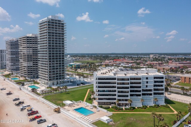 901 S Atlantic Ave Unit 102, Ormond Beach, FL 32176 - view of urban area featuring a pool area