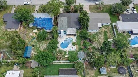 2144 Ridge Dr, Winter Park, FL 32792 - bird's eye view of a pool area