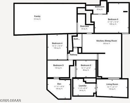 2144 Ridge Dr, Winter Park, FL 32792 - property floor plan