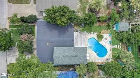2144 Ridge Dr, Winter Park, FL 32792 - drone / aerial view of a pool area