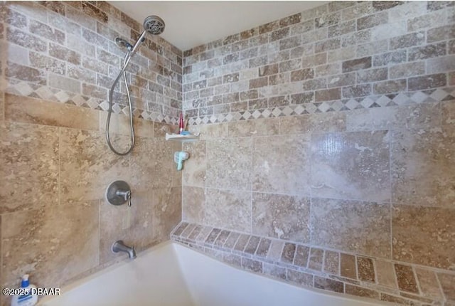 full bathroom featuring shower / bathing tub combination