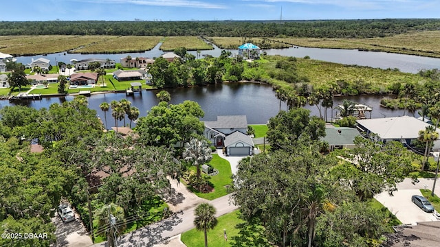 453 Palm Ave, Ormond Beach, FL 32174 - aerial view of residential area with a nearby body of water