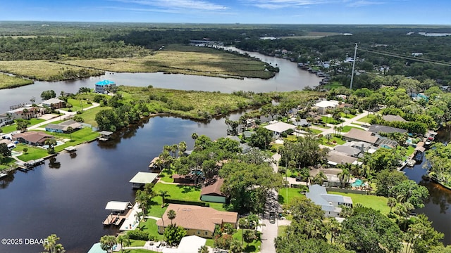453 Palm Ave, Ormond Beach, FL 32174 - aerial view of residential area with a large body of water