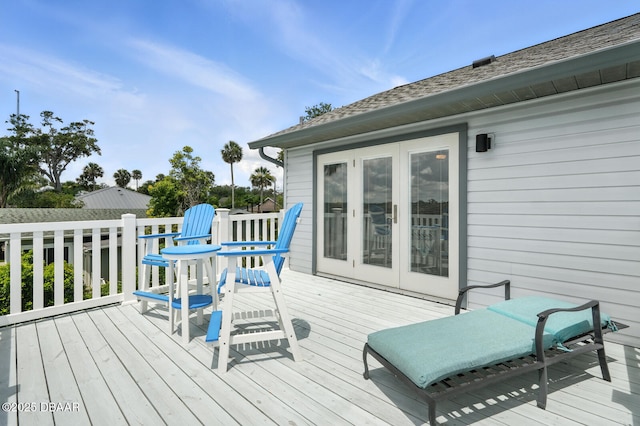 453 Palm Ave, Ormond Beach, FL 32174 - view of wooden deck