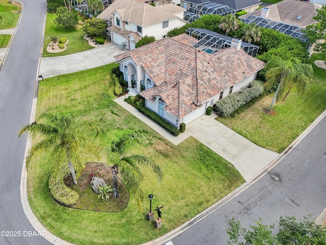 drone / aerial view