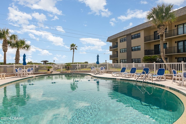 view of pool