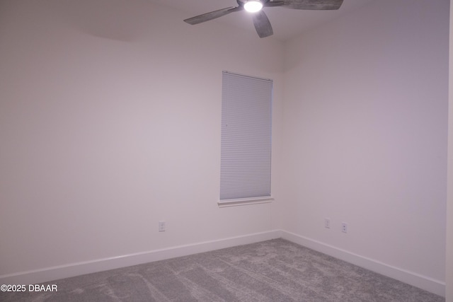 437 Aquamarine Way, Daytona Beach, FL 32124 - carpeted empty room with ceiling fan and baseboards
