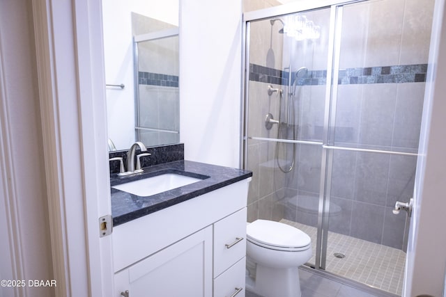 437 Aquamarine Way, Daytona Beach, FL 32124 - bathroom featuring vanity and a shower stall