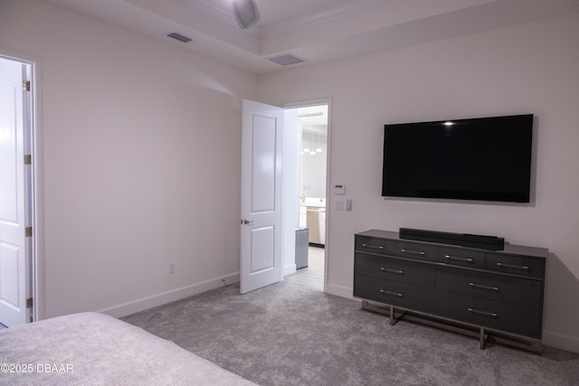437 Aquamarine Way, Daytona Beach, FL 32124 - bedroom featuring carpet, ornamental molding, and a ceiling fan