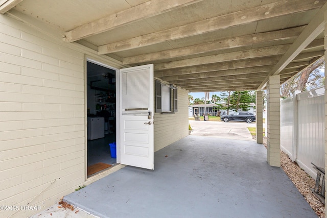 view of patio / terrace