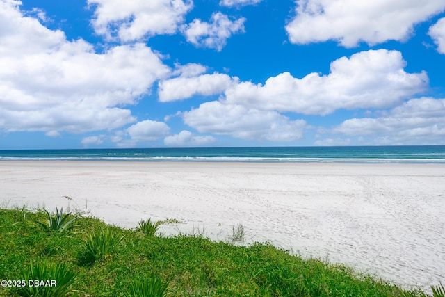 355 Palm Cir, Flagler Beach, FL 32136 - water view featuring local beach