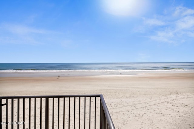 water view featuring a view of the beach