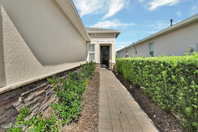 view of property entrance