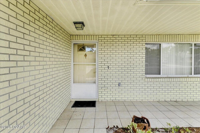 744 Hawks Ridge Rd, Port Orange, FL 32127 - property entrance featuring brick siding