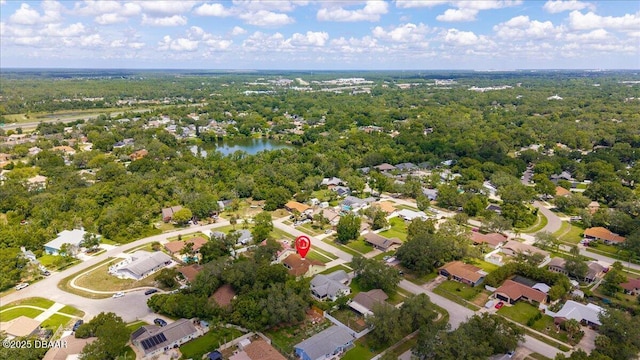 744 Hawks Ridge Rd, Port Orange, FL 32127 - aerial view of property and surrounding area with nearby suburban area and a nearby body of water