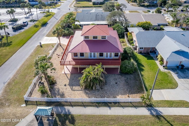 3726 S Atlantic Ave, New Smyrna Beach, FL 32169 - aerial view of residential area