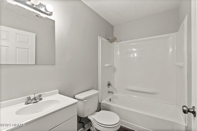317 Reva St, Daytona Beach, FL 32114 - full bath featuring vanity, shower / bathtub combination, and toilet