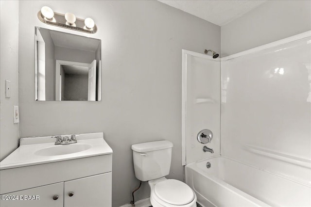 317 Reva St, Daytona Beach, FL 32114 - full bath with vanity, toilet, and shower / washtub combination