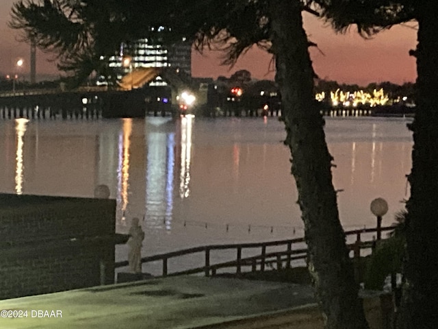 view of water feature