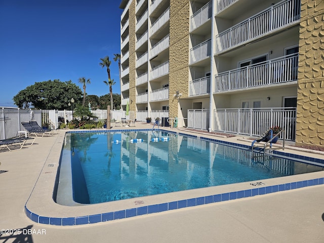 view of pool