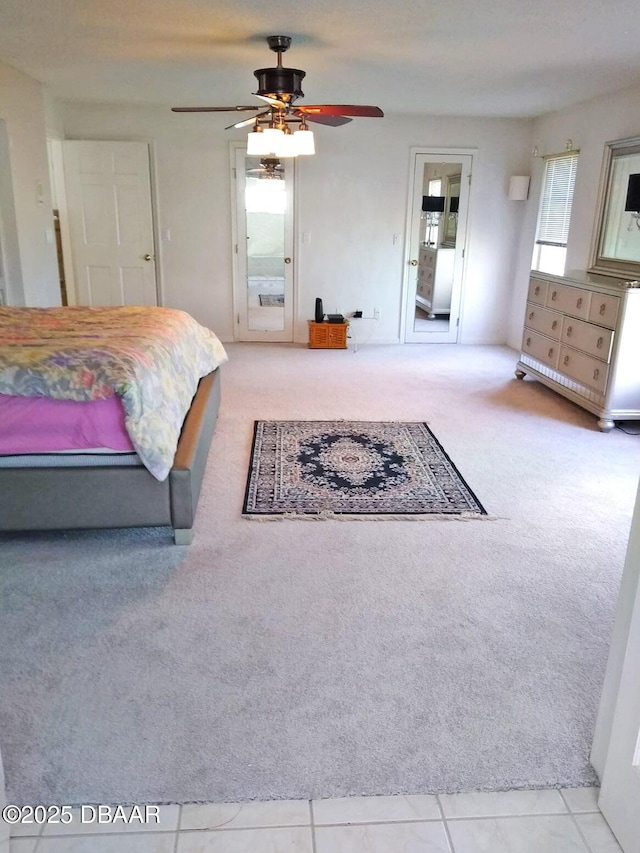 160 Big Ben Dr, Daytona Beach, FL 32117 - carpeted bedroom with ceiling fan