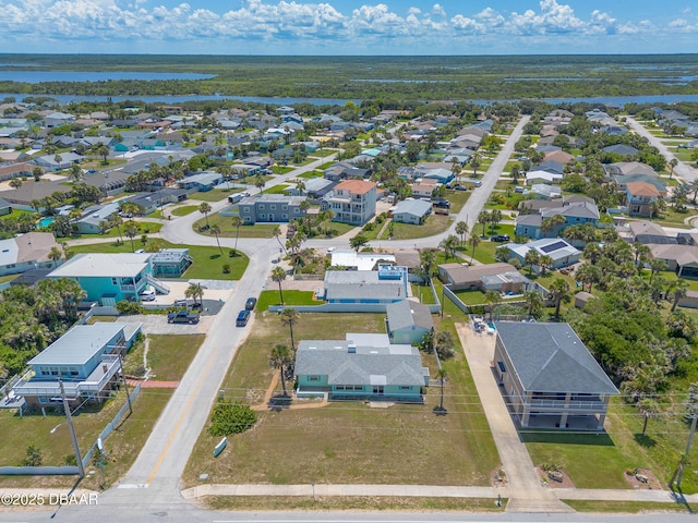 3622 Ocean Shore Blvd, Ormond Beach, FL 32176 - aerial perspective of suburban area featuring a nearby body of water