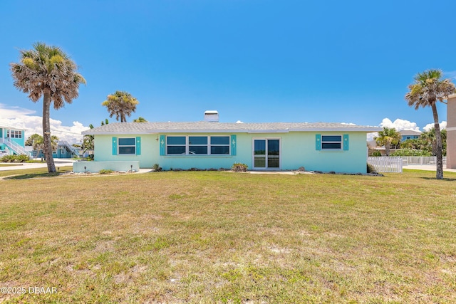 3622 Ocean Shore Blvd, Ormond Beach, FL 32176 - back of property featuring stucco siding