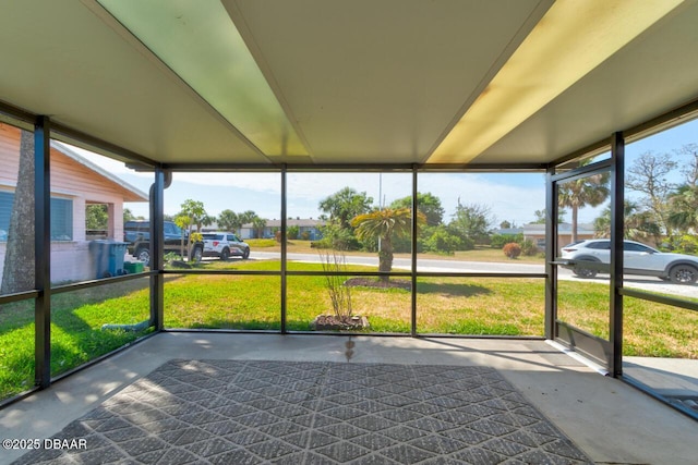 37 Berkley Rd, Ormond Beach, FL 32176 - unfurnished sunroom featuring healthy amount of natural light
