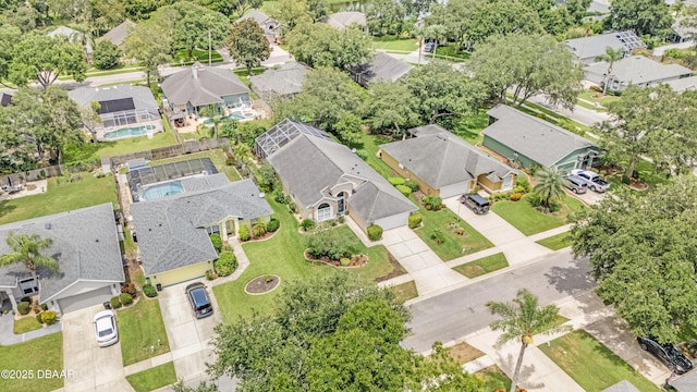 1405 Florida Moss Ln, Port Orange, FL 32128 - aerial overview of property's location with nearby suburban area