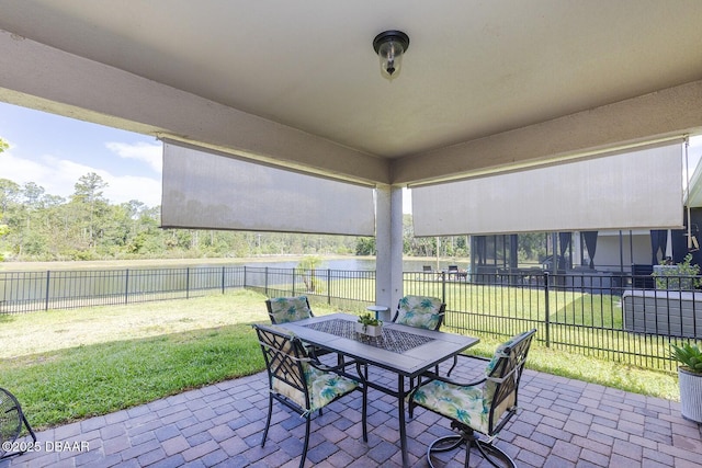 5567 Estero Loop, Port Orange, FL 32128 - view of patio / terrace featuring a fenced backyard and outdoor dining area