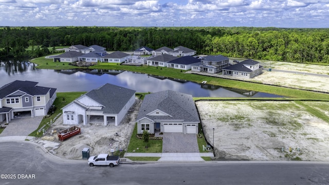 1316 Loftwedge Cir, Daytona Beach, FL 32124 - aerial perspective of suburban area featuring a nearby body of water