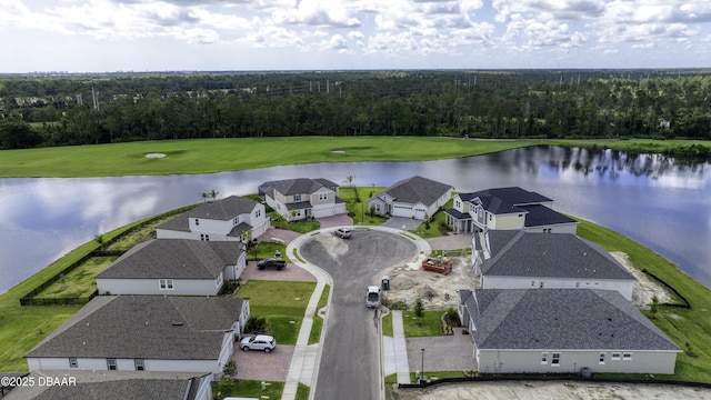 1316 Loftwedge Cir, Daytona Beach, FL 32124 - aerial perspective of suburban area featuring a large body of water and a local golf course