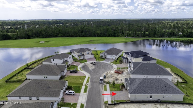 1316 Loftwedge Cir, Daytona Beach, FL 32124 - aerial view of residential area featuring a nearby body of water and a golf course