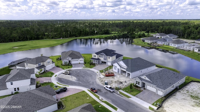 1316 Loftwedge Cir, Daytona Beach, FL 32124 - aerial view of residential area featuring a nearby body of water and a golf club