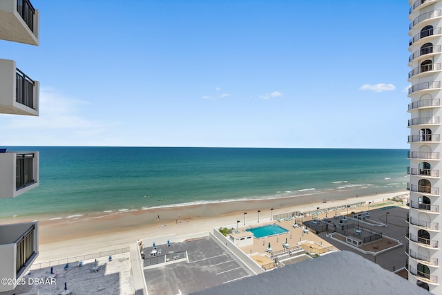 2987 S Atlantic Ave Unit 901, Daytona Beach Shores, FL 32118 - water view featuring local beach