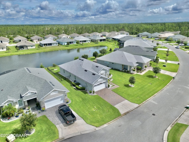 24 Shear Water Trl, Ormond Beach, FL 32174 - aerial perspective of suburban area with a nearby body of water