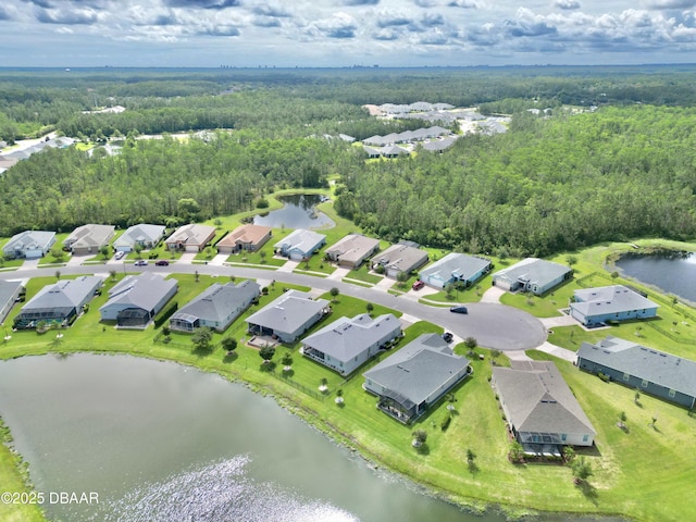 24 Shear Water Trl, Ormond Beach, FL 32174 - aerial view of residential area featuring a forest and a nearby body of water