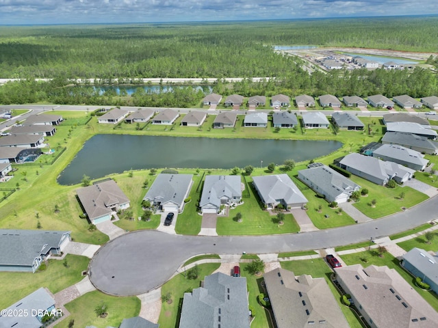 24 Shear Water Trl, Ormond Beach, FL 32174 - aerial overview of property's location featuring a heavily wooded area, a nearby body of water, and nearby suburban area