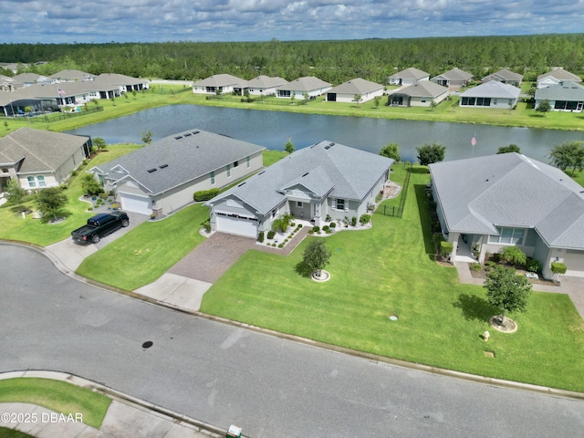 24 Shear Water Trl, Ormond Beach, FL 32174 - aerial view of residential area featuring a forest and a nearby body of water
