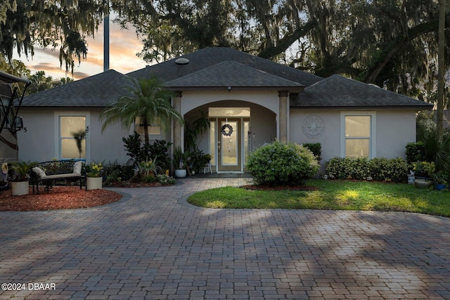 view of ranch-style house