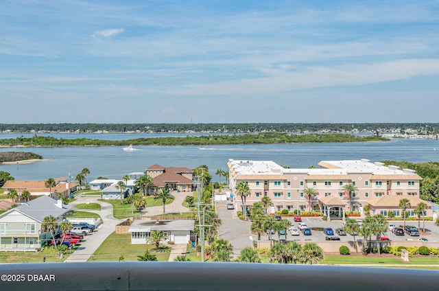 view of water feature