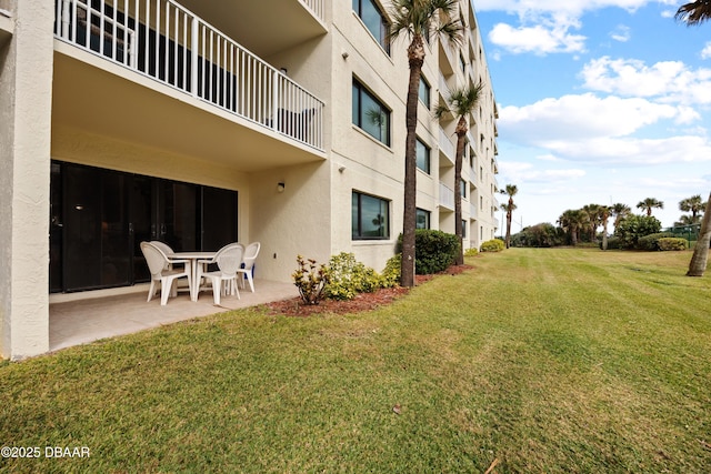 exterior space with a patio area